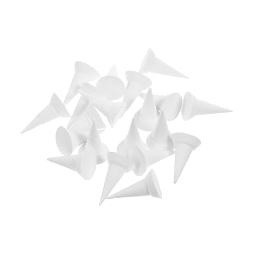 PartyKindom 20 Stück Feuerfeste Stütznägel Keramik Beständig Handwerk für hoch Hey Brennen von Nägeln, Stelzen, Töpfern Kleiner Töpferofen großer Mikrowellenofen Mini-Ofen Aluminiumoxid Weiß von PartyKindom