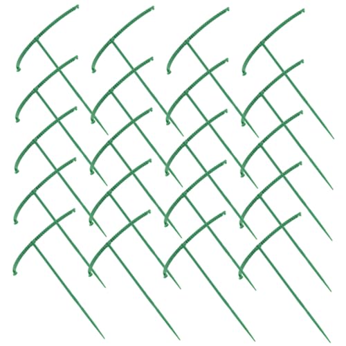 PartyKindom 20 Stück Teiliges Pflanzstützset Spliced Pflanzenhalter Langlebige Rankhilfe für Blumen und Grüne Pflanzen Stabiler Pflanzensupport für Gesundes Wachstum PartyKindom 20 Stück Teiliges Pflanzstützset Spliced Pflanzenhalter Langlebige Rankhilfe für Blumen und Grüne Pflanzen Stabiler Pflanzensupport für Gesundes Wachstum von PartyKindom