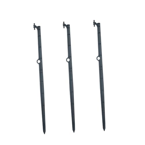 PartyKindom 20 Stück Teiliges Tropfbewässerung Rohrhalter Bodenstecker für Garten und Gewächshaus Langlebige Bewässerungsstütze für Hochbeete und Landwirtschaftliche Wasserersparnis von PartyKindom