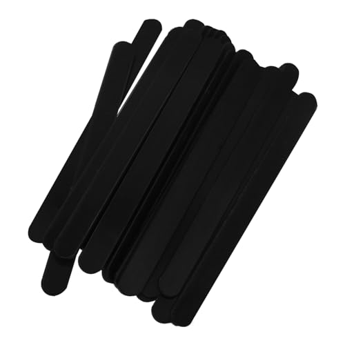 PartyKindom 20 Stück Wiederverwendbare Eiscreme Sticks für Diy Projekte Spiegel Sticks für Selbstgemachte Eis und Party Überraschungen Schwarz PartyKindom 20 Stück Wiederverwendbare Eiscreme Sticks für Diy Projekte Spiegel Sticks für Selbstgemachte Eis und Party Überraschungen Schwarz von PartyKindom