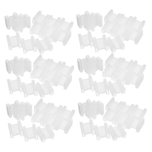 PartyKindom 200 Stück Teiliges Steckerschutz Elektrische Steckdosen Feuchtigkeitsresistente Staubschutzkappen mit Kindersicherung Schutzabdeckungen für Steckerstifte Geeignet für Zuhause Büro von PartyKindom