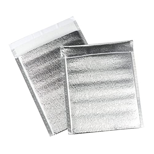 PartyKindom 20stücke Aluminium Folien Isolierbeutel Perlenwolle Für Und Obst Wiederverwendbare Frischhaltetaschen Verschiedenen Farben Langlebig Und Staubdicht von PartyKindom