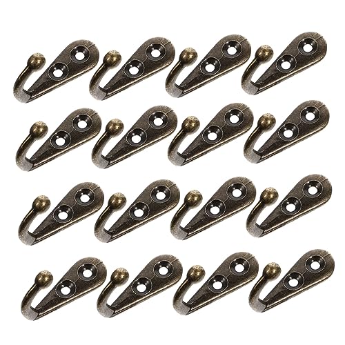 PartyKindom 24 Stück Teiliges Vintage Wandhaken Bronze Rostfrei Platzsparend Stabile Garderobenhaken zum Aufhängen von Jacken Mänteln Taschen für Schlafzimmer Flur Büro PartyKindom 24 Stück Teiliges Vintage Wandhaken Bronze Rostfrei Platzsparend Stabile Garderobenhaken zum Aufhängen von Jacken Mänteln Taschen für Schlafzimmer Flur Büro von PartyKindom