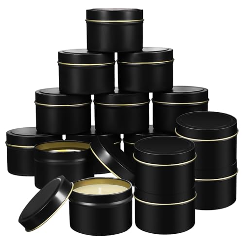 PartyKindom 24Stücke Kerzenbehälter aus Weißblech Runde Kerzendosen für DIY Kerzenherstellung Unzen Fassungsvermögen Langlebig und für Verschiedene Anlässe PartyKindom 24Stücke Kerzenbehälter aus Weißblech Runde Kerzendosen für DIY Kerzenherstellung Unzen Fassungsvermögen Langlebig und für Verschiedene Anlässe von PartyKindom