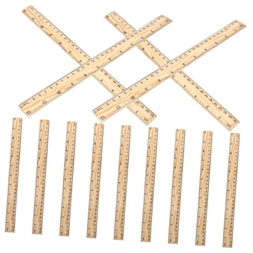 PartyKindom 26 Stück Teiliges Holzlineal DIY Maßstab aus Holz Präzises Schneiderwerkzeug für und Bastler Handliches Nählineal für Exakte Messungen PartyKindom 26 Stück Teiliges Holzlineal DIY Maßstab aus Holz Präzises Schneiderwerkzeug für und Bastler Handliches Nählineal für Exakte Messungen von PartyKindom