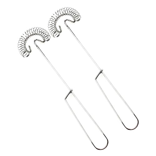 PartyKindom 2Stücke Handrührgerät Multifunktionale Eiermischer mit Federwindungsdesign für Zubereitung von Eiern Saucen und Mixgetränken Langlebig und Hitzebeständig von PartyKindom