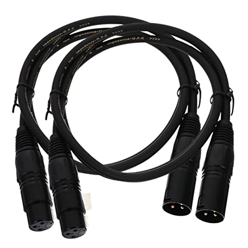 PartyKindom 2Stücke Xlr Kabel Männlich Weiblich Poliges Mikrofonkabel für Lautsprechersysteme und Mixer Symmetrisches Mikrofonkabel Hohe Klangqualität PartyKindom 2Stücke Xlr Kabel Männlich Weiblich Poliges Mikrofonkabel für Lautsprechersysteme und Mixer Symmetrisches Mikrofonkabel Hohe Klangqualität von PartyKindom