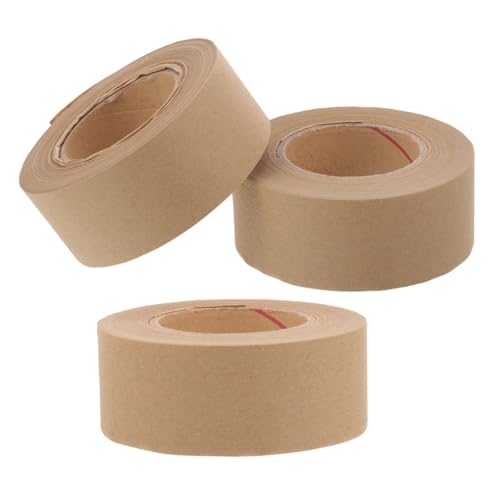 PartyKindom 3 Rollen Wasseraktiviertes Malerkrepp Wasseraktiviertes Abdeckband für Aquarellmalerei und Bilderrahmen Vielseitig Einsetzbar Starke Haftung zum Schutz Präsentation von PartyKindom 3 Rollen Wasseraktiviertes Malerkrepp Wasseraktiviertes Abdeckband für Aquarellmalerei und Bilderrahmen Vielseitig Einsetzbar Starke Haftung zum Schutz Präsentation von von PartyKindom