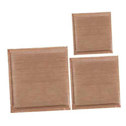 PartyKindom 3 Stück Teiliges Hitzebeständiges Heat Press Kissen Ptfe beschichtete Transfermatte Wiederverwendbar Hitzeisolierend für Kleine Heat Press Projekte Wie Babybekleidung Accessoires von PartyKindom