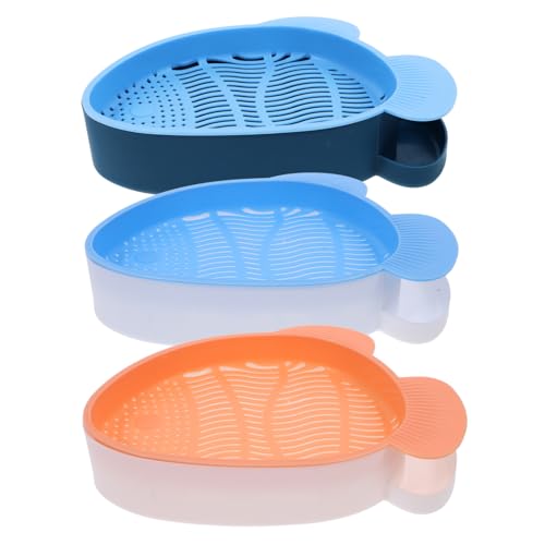 PartyKindom 3stücke Katzengraspflanzer Hydrokultur Erde Leicht Zu Reinigen Handhaben Robustes Plastik-Design Für Katzenminze-anbau Zu Hause von PartyKindom