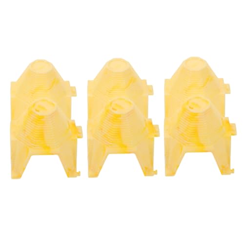 PartyKindom 3 Stück Teiliges Reptilienversteck Gelb Kleine für Terrarium Feuchtigkeitsfreundliches Versteck für Eidechsen und Grillen Stressfreier Rückzugsort für Zucht und Haltung PartyKindom 3 Stück Teiliges Reptilienversteck Gelb Kleine für Terrarium Feuchtigkeitsfreundliches Versteck für Eidechsen und Grillen Stressfreier Rückzugsort für Zucht und Haltung von PartyKindom