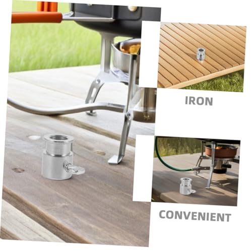 PartyKindom 3 Stück Teiliges Rotisserie Grillzubehör aus Verchromtem Eisen Spießhalter Stopper für Gasgrill Einfach zu Montierender Ersatzteil Leicht zu Reinigen Kompatibel mit Grillspieß PartyKindom 3 Stück Teiliges Rotisserie Grillzubehör aus Verchromtem Eisen Spießhalter Stopper für Gasgrill Einfach zu Montierender Ersatzteil Leicht zu Reinigen Kompatibel mit Grillspieß von PartyKindom