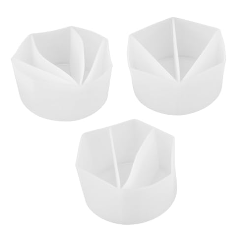 PartyKindom 3 Stück Teiliges Silikon Split Cups für Farbgießen Wiederverwendbare Flexible Malbecher mit Integriertem Trenner für Acryl Harzkunst Geeignet für Anfänger und Profis PartyKindom 3 Stück Teiliges Silikon Split Cups für Farbgießen Wiederverwendbare Flexible Malbecher mit Integriertem Trenner für Acryl Harzkunst Geeignet für Anfänger und Profis von PartyKindom