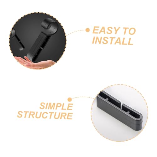 PartyKindom 30 Stück Headlamp Clips Haken für Helme Robuster Hard Hat Halter Leicht Montierbar rutschfest für Outdoor Camping Radfahren und Nachtarbeit von PartyKindom