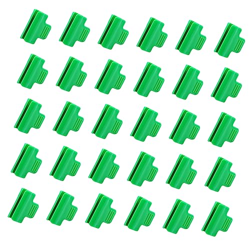 PartyKindom 30Stücke Gewächshausklemmen Material Hochfeste Clips für Folienabdeckung Pflanzenunterstützung und Netzbefestigung für Gewächshäuser Schatten und Insektenschutz von PartyKindom