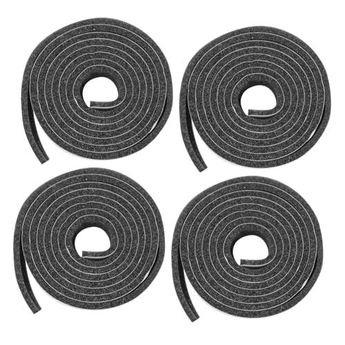 PartyKindom 4 Rollen Selbstklebendes Türdichtungsband aus Robustem EVA Wetterfest Wind Staubdicht Schalldämmend für Fenster Türrahmen Effektiver Zugluftstopper Innen und Außen Einsetzbar PartyKindom 4 Rollen Selbstklebendes Türdichtungsband aus Robustem EVA Wetterfest Wind Staubdicht Schalldämmend für Fenster Türrahmen Effektiver Zugluftstopper Innen und Außen Einsetzbar von PartyKindom