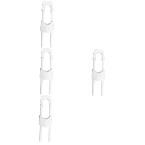 PartyKindom 4 Stück Kindersicherung U Förmige Schranktürschlösser Durable Safety Lock für Fenster Schränke Teiliges Installieren Schont Möbel und Langlebig von PartyKindom