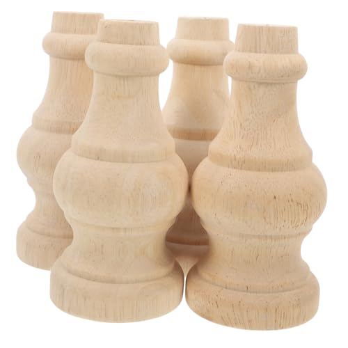 PartyKindom 4 Stück Massive Unlackierte Möbelbeine aus Holz Stabile Sofabeine und Tischbeine Einfache Montage Vielseitig für Sofa Bett Schrank Geeignet Modernes Design PartyKindom 4 Stück Massive Unlackierte Möbelbeine aus Holz Stabile Sofabeine und Tischbeine Einfache Montage Vielseitig für Sofa Bett Schrank Geeignet Modernes Design von PartyKindom