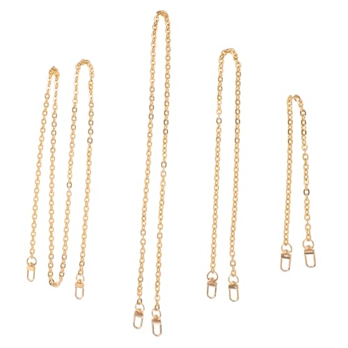 PartyKindom 4 Stück Metall Kettenriemen Verstellbar Schultergurt Ersatz Tasche Trageriemen Handtasche Umhängetasche Strap Extender Modisch Praktisch PartyKindom 4 Stück Metall Kettenriemen Verstellbar Schultergurt Ersatz Tasche Trageriemen Handtasche Umhängetasche Strap Extender Modisch Praktisch von PartyKindom