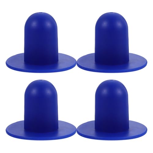 PartyKindom 4 Stück Pool Stopfen PVC Robuste Winterstopfen für Pools Installieren Entfernen Langlebiges Zubehör für Poolpflege von PartyKindom