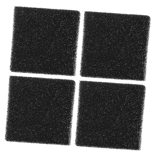 PartyKindom 4 Stück Quadratische Schwammfilter für Mülleimer und Kompostbehälter Aktivkohlefilter zur Geruchsabsorption für Küchen und Lebensmittelbehälter Einfach zu Reinigen und Vielseitig von PartyKindom