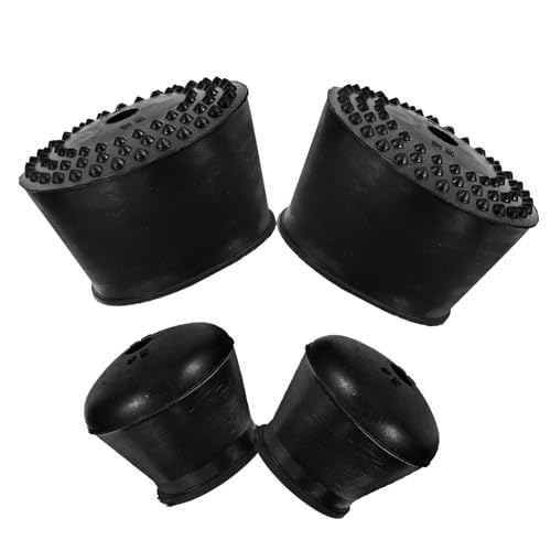 PartyKindom 4 Stück Rutschfeste Dicke Gummifüße für Leitern Leiterfußabdeckungen mit Verstärkter Auflage Langlebige Leiterfußschoner Schützt Böden und Leiterfüße Passend für Ausziehbare PartyKindom 4 Stück Rutschfeste Dicke Gummifüße für Leitern Leiterfußabdeckungen mit Verstärkter Auflage Langlebige Leiterfußschoner Schützt Böden und Leiterfüße Passend für Ausziehbare von PartyKindom