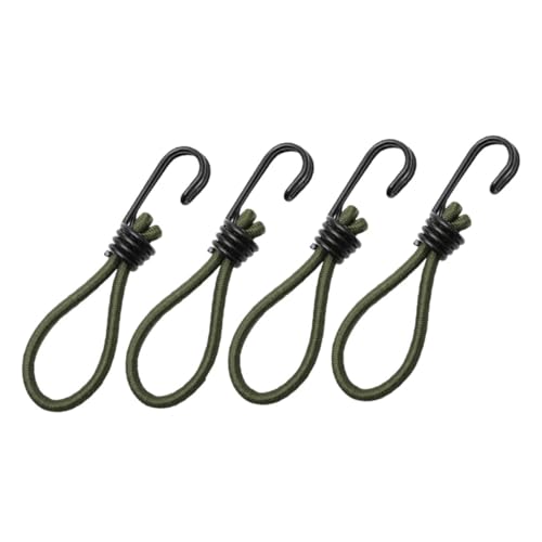 PartyKindom 4 Stück Teiliges Elastisches Zelt Bungee Seil mit Haken Strapazierfähiges Dehnbares Latexseil für Outdoor Camping Vielseitig Einsetzbar zum Sichern von Zelten Plane und Gepäck PartyKindom 4 Stück Teiliges Elastisches Zelt Bungee Seil mit Haken Strapazierfähiges Dehnbares Latexseil für Outdoor Camping Vielseitig Einsetzbar zum Sichern von Zelten Plane und Gepäck von PartyKindom