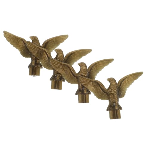 PartyKindom 4 Stück Teiliges Fahnenmast Adler Topper aus Robustem Kunststoff Wetterfeste Fahnenmastspitze mit Elegantem Dekorativer Flaggenmastkopf für Garten Outdoor und PartyKindom 4 Stück Teiliges Fahnenmast Adler Topper aus Robustem Kunststoff Wetterfeste Fahnenmastspitze mit Elegantem Dekorativer Flaggenmastkopf für Garten Outdoor und von PartyKindom