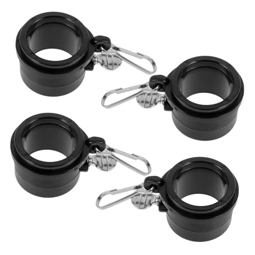 PartyKindom 4 Stück Teiliges Fahnenmast Clips aus Robustem Drehbare Flaggenhalter Ringe mit Clip Design Einfache Befestigung und Abnahme von Flaggen Geeignet für Fahnenmasten bei PartyKindom 4 Stück Teiliges Fahnenmast Clips aus Robustem Drehbare Flaggenhalter Ringe mit Clip Design Einfache Befestigung und Abnahme von Flaggen Geeignet für Fahnenmasten bei von PartyKindom