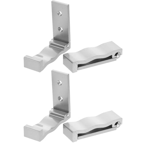 PartyKindom 4 Stück Teiliges Faltbares Wandhaken Aluminium Platzsparend Rostfrei Vielseitig Einsetzbar für Handtücher Kleidung Hüte für Bad Flur Küche Einfache Montage mit Schrauben PartyKindom 4 Stück Teiliges Faltbares Wandhaken Aluminium Platzsparend Rostfrei Vielseitig Einsetzbar für Handtücher Kleidung Hüte für Bad Flur Küche Einfache Montage mit Schrauben von PartyKindom