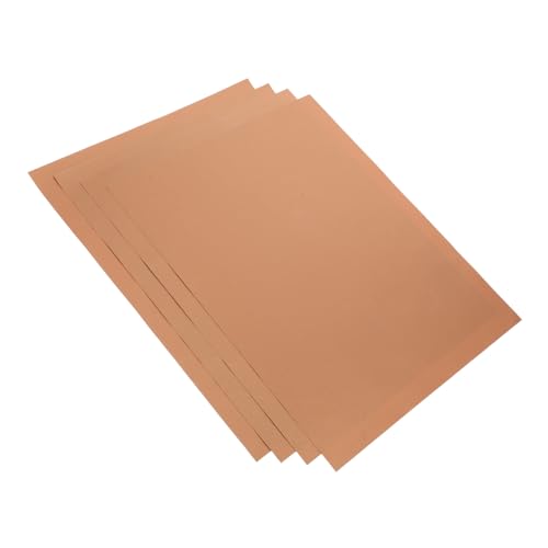 PartyKindom 4 Stück Teiliges Grillmatten aus Hitzebeständigem Antihaftbeschichtetem Material in Kupferfarbe Wiederverwendbar für Grill Ofen und Backblech Vielseitige Outdoor und Küchenmatten PartyKindom 4 Stück Teiliges Grillmatten aus Hitzebeständigem Antihaftbeschichtetem Material in Kupferfarbe Wiederverwendbar für Grill Ofen und Backblech Vielseitige Outdoor und Küchenmatten von PartyKindom