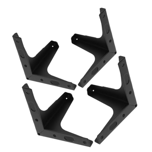 PartyKindom 4 Stück Teiliges Möbelbein aus Robustem Metall Modernes Dreieckiges Design Stabile Sofa und Schrankbeine Hohe Ersatzfüße für Couch Couchtisch Tv Möbel Vielseitig Einsetzbar von PartyKindom