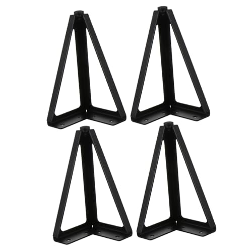 PartyKindom 4 Stück Teiliges Möbelfüße aus Robustem Eisen Hohe Schräg Konische Möbelbeine Stabile Stützfüße für Tv Schränke Sofas Betten und Couchtische Einfache Montage Schwarz PartyKindom 4 Stück Teiliges Möbelfüße aus Robustem Eisen Hohe Schräg Konische Möbelbeine Stabile Stützfüße für Tv Schränke Sofas Betten und Couchtische Einfache Montage Schwarz von PartyKindom