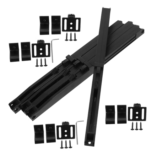 PartyKindom 4 Stück Teiliges Soft-close Dämpfer Schiebetüren Barn Door Damper aus Robustem Pom-material Vibrations Stoßdämpfend Geräuscharm und Sanft Passend für Wohn Geschäftsbereiche PartyKindom 4 Stück Teiliges Soft-close Dämpfer Schiebetüren Barn Door Damper aus Robustem Pom-material Vibrations Stoßdämpfend Geräuscharm und Sanft Passend für Wohn Geschäftsbereiche von PartyKindom