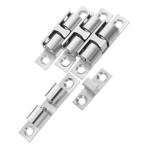 PartyKindom 4 Stück Teiliges Türfang Doppelkugel Rollenverschluss für Küchenschränke und Möbel Korrosionsbeständig Geräuscharm Einfache Montage Elegantes Design für Küchenschranktüren PartyKindom 4 Stück Teiliges Türfang Doppelkugel Rollenverschluss für Küchenschränke und Möbel Korrosionsbeständig Geräuscharm Einfache Montage Elegantes Design für Küchenschranktüren von PartyKindom