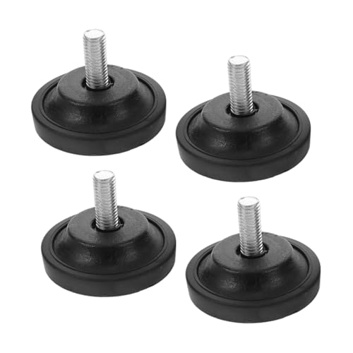 PartyKindom 4stücke Nivellierfüße Aus Gummi Für Laufbänder Nivellierpads Zur Kratzprävention Verstellbare Gummipads Für Möbel Und Fahrräder rutschfeste Unterlegscheiben Zur PartyKindom 4stücke Nivellierfüße Aus Gummi Für Laufbänder Nivellierpads Zur Kratzprävention Verstellbare Gummipads Für Möbel Und Fahrräder rutschfeste Unterlegscheiben Zur von PartyKindom