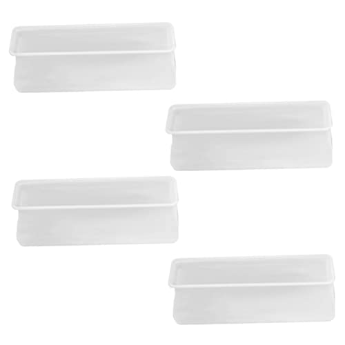 PartyKindom 4 Stück rutschfeste Bettfußmatten Verschleißfeste Möbelschutzpads Silikon Möbeluntersetzer für Kinderbetten Geräuschdämpfende Fußpolster für Wohnkultur PartyKindom 4 Stück rutschfeste Bettfußmatten Verschleißfeste Möbelschutzpads Silikon Möbeluntersetzer für Kinderbetten Geräuschdämpfende Fußpolster für Wohnkultur von PartyKindom