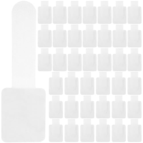 PartyKindom 40 Stück Selbstklebende Kabelhalter aus Hochwertigem Nylon Wiederverwendbare Kabelbinder mit Fester Haftung Flexibel und Robust für Kabelmanagement Am Schreibtisch und PartyKindom 40 Stück Selbstklebende Kabelhalter aus Hochwertigem Nylon Wiederverwendbare Kabelbinder mit Fester Haftung Flexibel und Robust für Kabelmanagement Am Schreibtisch und von PartyKindom