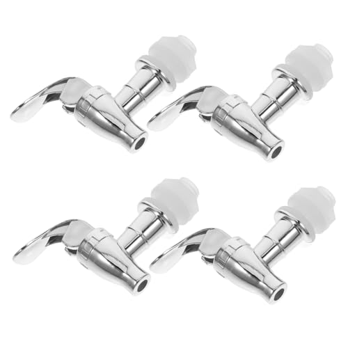 PartyKindom 4Stücke Wasserhahn Adapter aus Robuste und Langlebige Getränkespender Ersatzteile für Camping Sommerpartys und Täglichen Gebrauch Installieren von PartyKindom