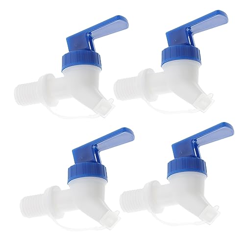 PartyKindom 4Stücke Wasserzapfen für Wasserflasche Wiederverwendbarer Ausguss mit Staubschutz für Getränkeflaschen Leicht zu Installieren und Korrosionsbeständig von PartyKindom