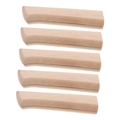 PartyKindom 5 Paar Messer-cutter-griffe: Ergonomischer Holzgriff Für Küchenmesser-ersatz – Holzgriff-cutter-reparaturzubehör PartyKindom 5 Paar Messer-cutter-griffe: Ergonomischer Holzgriff Für Küchenmesser-ersatz – Holzgriff-cutter-reparaturzubehör von PartyKindom