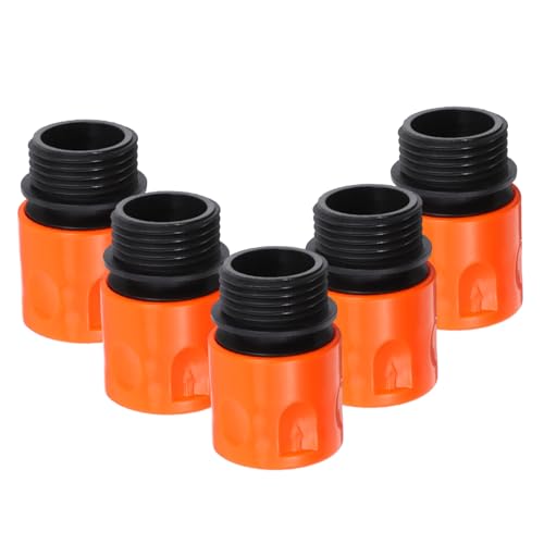 PartyKindom 5 Stück Gartenwasserschlauch Schnellverbinder Kunststoff Teiliges mit Innen und Außengewinde Robuster Schlauchadapter für Gartenschlauchverlängerung und Reparatur PartyKindom 5 Stück Gartenwasserschlauch Schnellverbinder Kunststoff Teiliges mit Innen und Außengewinde Robuster Schlauchadapter für Gartenschlauchverlängerung und Reparatur von PartyKindom