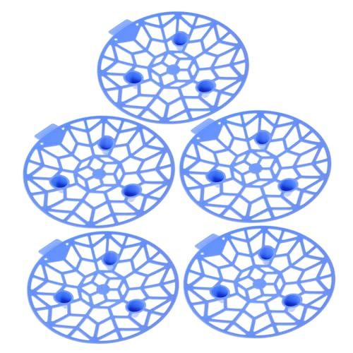 PartyKindom 5 Stück Melonenhalter Kunststoff Obstunterlage für Garten Stabiler Melonenschutz Vielseitige Fruchtablage für Wassermelone Kürbis Honigmelone Leicht und Langlebig von PartyKindom