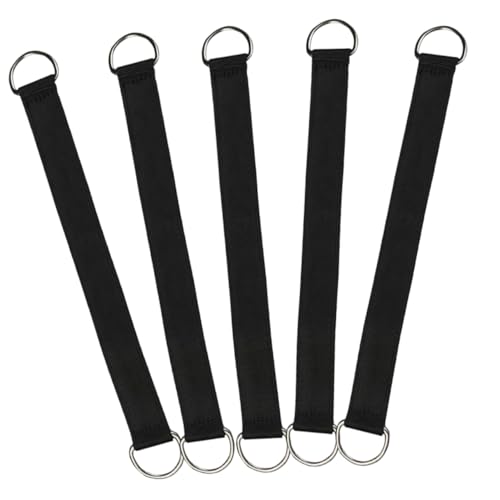 PartyKindom 5 Stück Teiliges Baum Schaukel Aufhängung und Polyester Robustes Outdoor Camping Hängematten Seil mit Karabinern Installieren Hohe Tragfähigkeit für Erwachsene und Jugendliche von PartyKindom