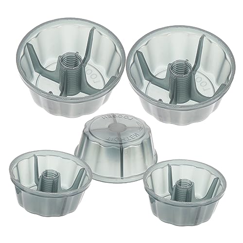 PartyKindom 5 Stück Teiliges Fan Blade Nut Covers Robuste Kunststoffabdeckungen für Tisch und Standventilatoren Einfache Installation und Verbesserte Stabilität von PartyKindom