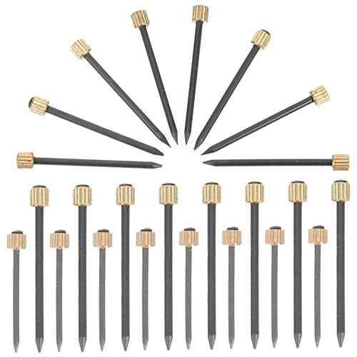 PartyKindom 50 Stück Bildernägel mit Messingkopf und Schwarzem Stahl für Bilderrahmen Aufhängen Robuste Kleine Nägel für Putzwände Langlebige Aufhängungen für Zuhause Büro Galerie PartyKindom 50 Stück Bildernägel mit Messingkopf und Schwarzem Stahl für Bilderrahmen Aufhängen Robuste Kleine Nägel für Putzwände Langlebige Aufhängungen für Zuhause Büro Galerie von PartyKindom