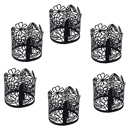 PartyKindom 50 Stück Candle-Light-Papierverpackung Schwarze Kerzenhalter Teelicht Votivkerzenhalter Hochzeitsdeko lampenschirm Kerzenhalter Kerzenverpackungen aus Papier Black PartyKindom 50 Stück Candle-Light-Papierverpackung Schwarze Kerzenhalter Teelicht Votivkerzenhalter Hochzeitsdeko lampenschirm Kerzenhalter Kerzenverpackungen aus Papier Black von PartyKindom