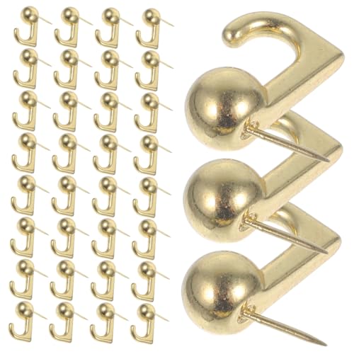 PartyKindom 50 Stück Metall push pin haken Schwere Wandbefestigung Stabile Reißzwecken für Bilder Notizen Pinnwand und Korktafeln Praktisches für Büro und Zuhause Goldfarben PartyKindom 50 Stück Metall push pin haken Schwere Wandbefestigung Stabile Reißzwecken für Bilder Notizen Pinnwand und Korktafeln Praktisches für Büro und Zuhause Goldfarben von PartyKindom