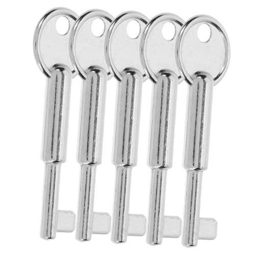 PartyKindom 5stücke Teiliges Notfall-tastenschlüssel Aus Metall Schlüssel Für Not-aus-Taster Geeignet Für Verschiedene Modelle Robustes Design Für Einfache Handhabung Und Zuverlässige PartyKindom 5stücke Teiliges Notfall-tastenschlüssel Aus Metall Schlüssel Für Not-aus-Taster Geeignet Für Verschiedene Modelle Robustes Design Für Einfache Handhabung Und Zuverlässige von PartyKindom