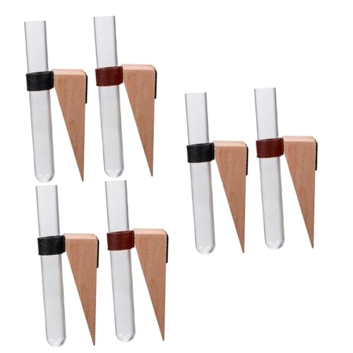 PartyKindom 6 Sätze Wand Hänge Vasen aus Kunststoff für Hydroponik Propagationsstation mit Reagenzglas Design Dekorativer Pflanzenhalter für Zuhause Küche Büro Einfache Wandmontage PartyKindom 6 Sätze Wand Hänge Vasen aus Kunststoff für Hydroponik Propagationsstation mit Reagenzglas Design Dekorativer Pflanzenhalter für Zuhause Küche Büro Einfache Wandmontage von PartyKindom
